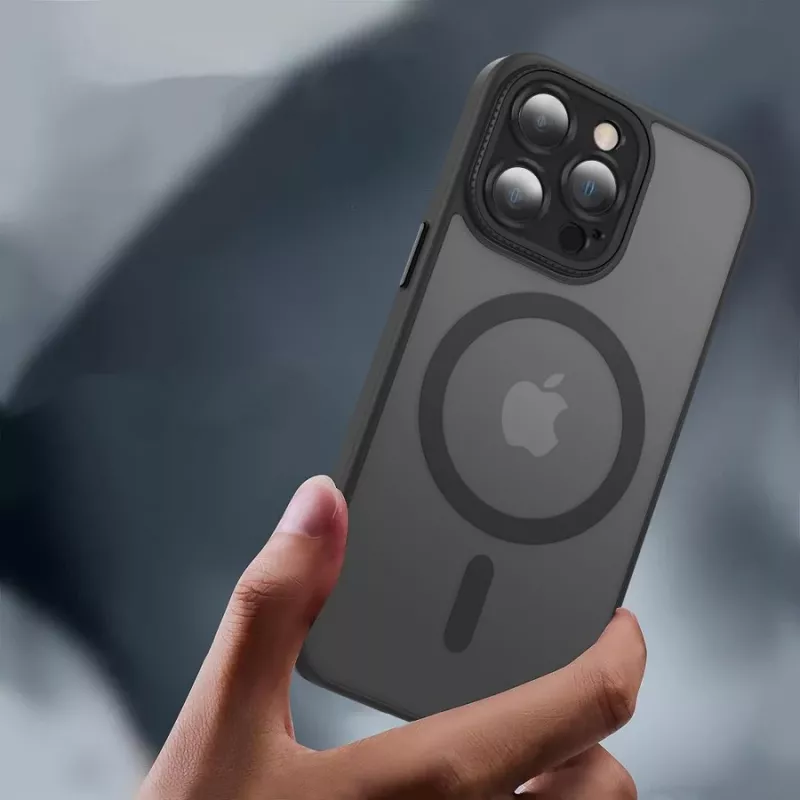 TECH-PROTECT MAGMAT CAM+ θήκη MagSafe για Apple iPhone 15 Pro, ματ μαύρο