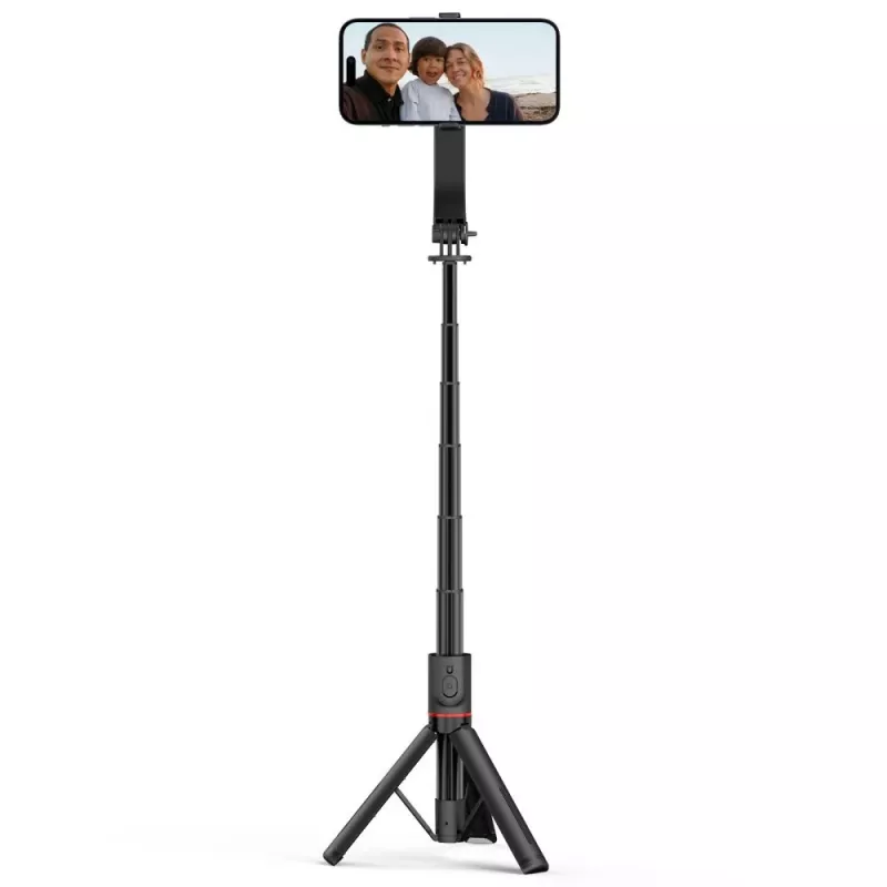 Tech-Protect L04S MagSafe selfie stick με τρίποδο, μαύρο