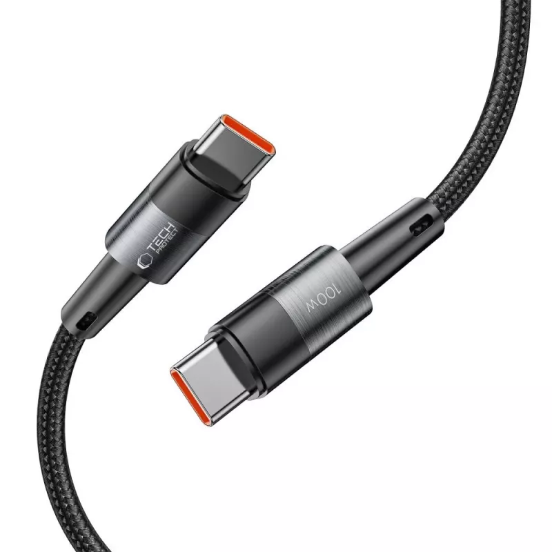 TECH-PROTECT ULTRABOOST καλώδιο USB-C σε USB-C PD 100W / 5A 3m γκρι