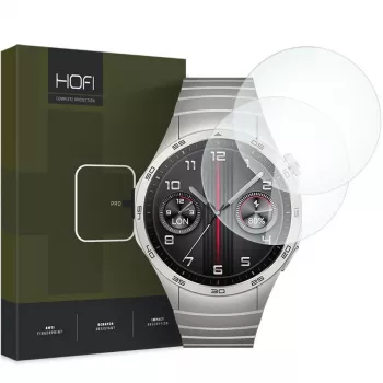 HOFI Glass Pro+ 2 τεμ. προστασία οθόνης από tempered glass για Huawei Watch GT 4 (46mm) διάφανο