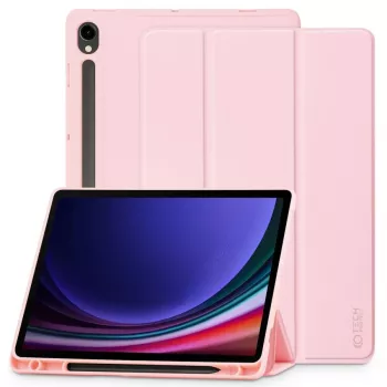 Tech-Protect SC θήκη στυλό για Samsung Galaxy Tab S9 / S9 FE / S10 FE / S10 Lite, ροζ