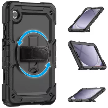 Tech-Protect Solid360 θήκη για Samsung Galaxy Tab A9+/A11+ PLUS 11.0 X210/X215/X216/X230/X235/X236, μαύρο