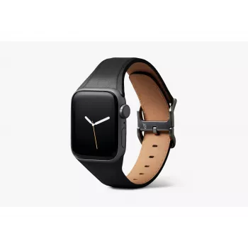 Bellroy Classic Leather Λουράκι για Apple Watch, Μαύρο, 40mm, 41mm, 38mm, 42mm (Σειρά 10/11)
