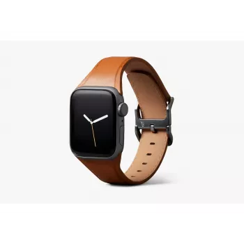 Bellroy Classic Leather Λουράκι για Apple Watch, Καφέ, 40mm, 41mm, 38mm, 42mm (Σειρά 10/11)