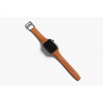 Bellroy Classic Leather Λουράκι για Apple Watch, Καφέ, 42mm, 44mm, 45mm, 46mm, 49mm