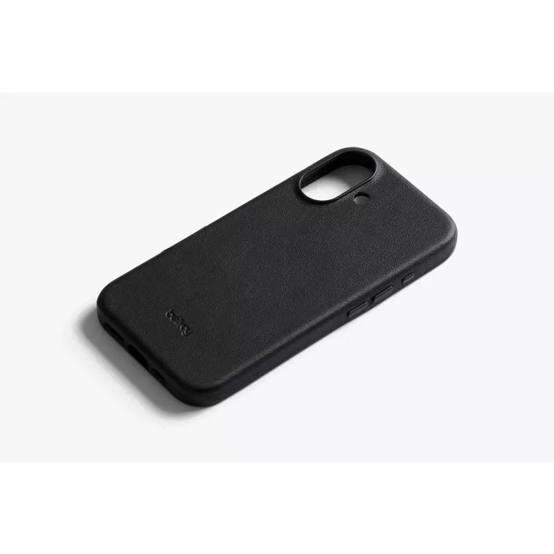 Bellroy Leather Θήκη για iPhone 16, Μαύρο