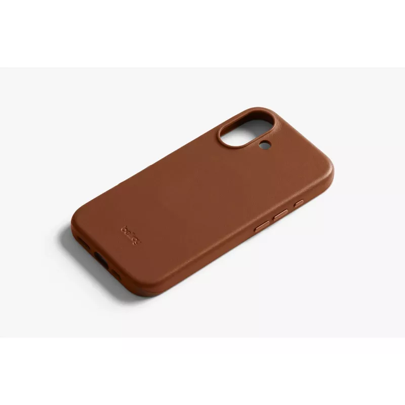 Bellroy Leather Θήκη για iPhone 16, Καφέ
