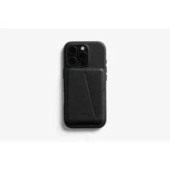 Bellroy δερμάτινη θήκη με μαγνητικό πορτοφόλι για iPhone 16 Pro, μαύρο