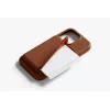 Θήκη δερμάτινη Bellroy με μαγνητικό πορτοφόλι για iPhone 16 Pro, καφέ
