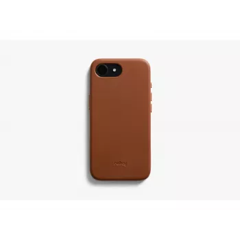Bellroy Leather Case για iPhone 16e, καφέ