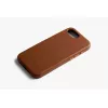 Bellroy Leather Case για iPhone 16e, καφέ
