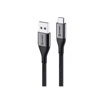 ALOGIC Super Ultra καλώδιο USB-C σε USB-A 1m μαύρο