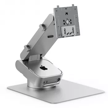 ALOGIC ASPEKT Omni Fold Stand για Mac Mini και οθόνη 32 ιντσών ασημί