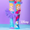 MADMIA Disney Frozen Elsa Anna κάλτσες μέχρι το γόνατο για κορίτσια - 1 ζευγάρι, παιδικό νούμερο παπουτσιού US 10-3 (EU 27-34), πολύχρωμο
