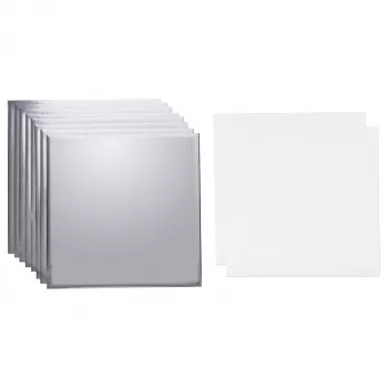 Cricut φύλλο βινυλίου μεταφοράς 30,5 cm x 30,5 cm ασημί μεταλλικό γυαλιστερό