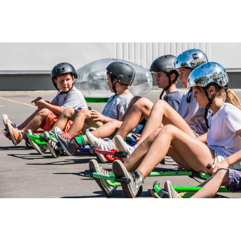 EzyRoller Classic Blue παιχνίδι οδήγησης για παιδιά 3-12 ετών