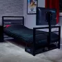 XROCKER Μονό Κρεβάτι Gaming Μαύρο