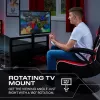 XROCKER Μονό Κρεβάτι Gaming Μαύρο