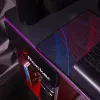 XROCKER Γραφείο Gaming Γκρι-Κόκκινο