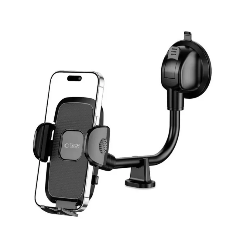 TECH-PROTECT V3 Universal Long Arm Βάση Αυτοκινήτου Παρμπρίζ & Ταμπλό Μαύρο