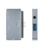 TECH-PROTECT V6-HUB Προσαρμογέας 4in1 Γκρι