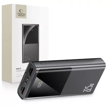 TECH-PROTECT PB13-22.5W Power Bank 20000mAh Γκρι