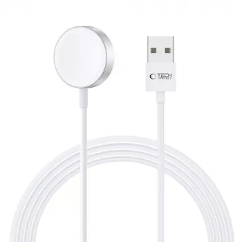 TECH-PROTECT ULTRABOOST Μαγνητικό καλώδιο φόρτισης 120cm Apple Watch Λευκό