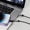 TECH-PROTECT ULTRABOOST Προσαρμογέας Lightning σε USB-C Μαύρο