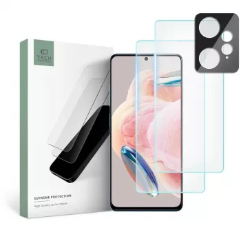 TECH-PROTECT Σετ Supreme Σκληρυμένο γυαλί + Φακός κάμερας για Xiaomi Redmi Note 12 LTE