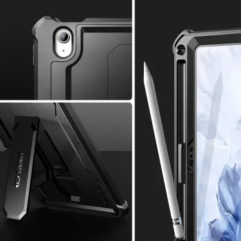 Tech-Protect Kevlar Pro Θήκη για iPad 10.9 (10ης γενιάς, 2022) / iPad 11 (2025), Μαύρο