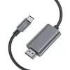 TECH-PROTECT ULTRABOOST ΚΑΛΩΔΙΟ TYPE-C ΣΕ HDMI 4K 60HZ 200CM ΜΑΥΡΟ