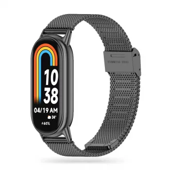 TECH-PROTECT Milanese Loop Βραχιόλι για Xiaomi Smart Band 8 / 9 / NFC - Μαύρο
