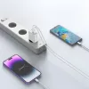 Tech-Protect NC30W Φορτιστής τοίχου USB-C & USB-A 3 θυρών 30W Λευκό