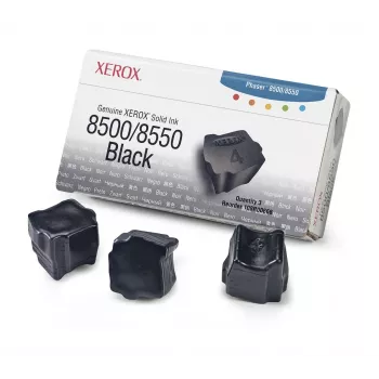 Xerox Phaser 8500/8550 Μαύρο στικ στερεού μελανιού - Τυπικής απόδοσης - 1 συσκευασία