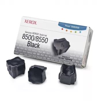 Xerox Phaser 8500/8550 Μαύρο στικ στερεού μελανιού - Τυπικής απόδοσης - 1 συσκευασία