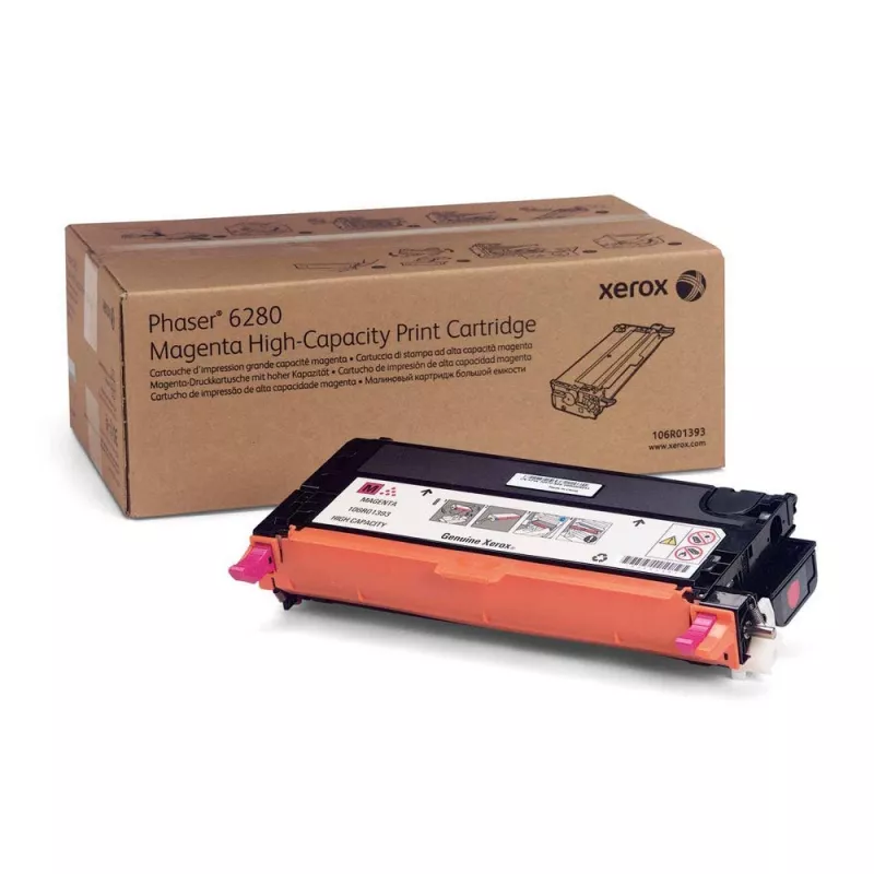 Xerox 106R01393 Γνήσιο Τόνερ Ματζέντα για σειρά Phaser 6280