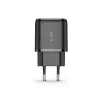 TECH-PROTECT C20W 2-θυρο φορτιστής δικτύου PD20W/QC3.0 μαύρο