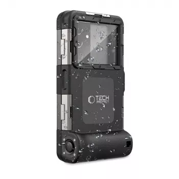 TECH-PROTECT IPX8 universal αδιάβροχη θήκη καταδύσεων μαύρη