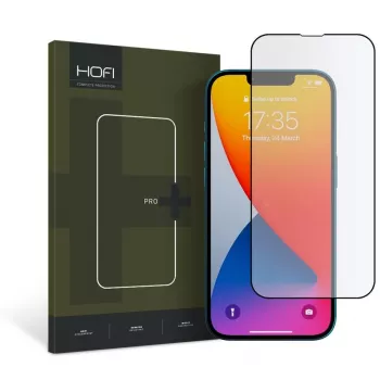 HOFI Glass Pro+ προστατευτικό οθόνης από σκληρυμένο γυαλί για Apple iPhone 13 / 13 Pro / 14, μαύρο
