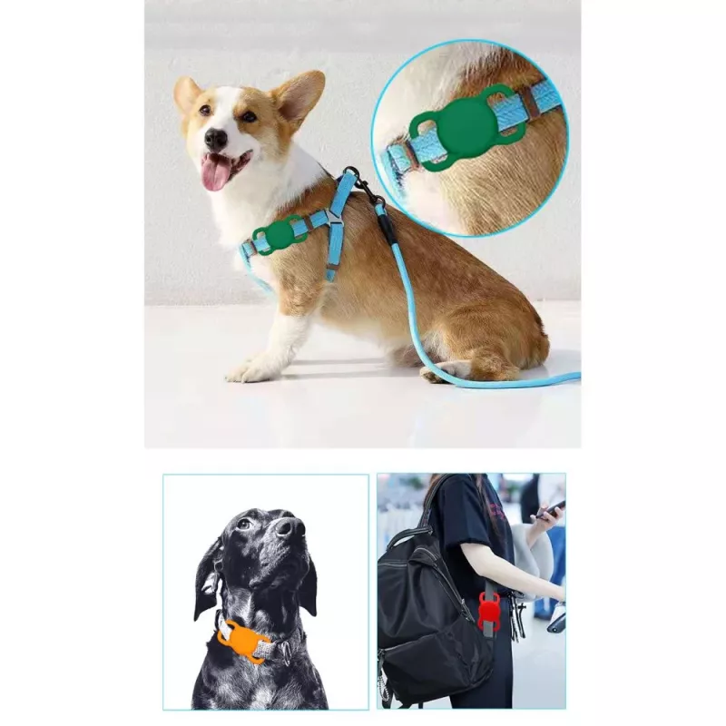 TECH-PROTECT SMOOTH FOR PET APPLE AIRTAG ΜΑΥΡΟ