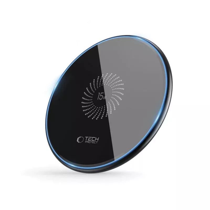 TECH-PROTECT QI15W-C1 ασύρματος φορτιστής 15W μαύρο