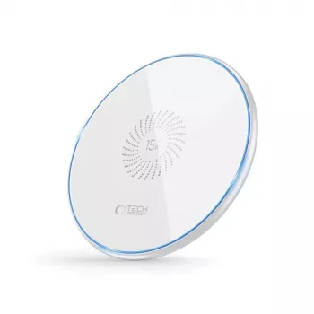 TECH-PROTECT QI15W-C1 ασύρματος φορτιστής 15W λευκό