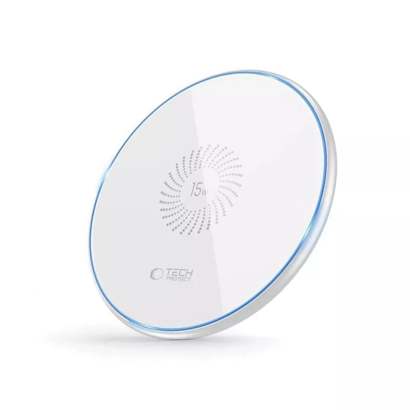 TECH-PROTECT QI15W-C1 ασύρματος φορτιστής 15W λευκό