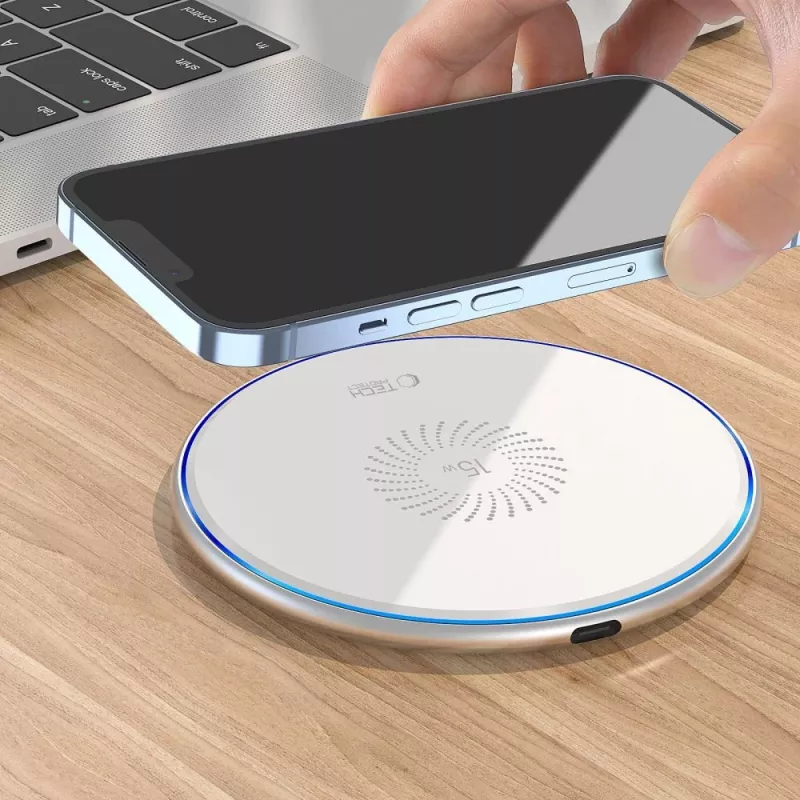 TECH-PROTECT QI15W-C1 ασύρματος φορτιστής 15W λευκό