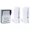 EURA ADP-48A3 (RL-3203CC) Ενσύρματο Ηχητικό Θυροτηλέφωνο - Λευκό/Ασημί