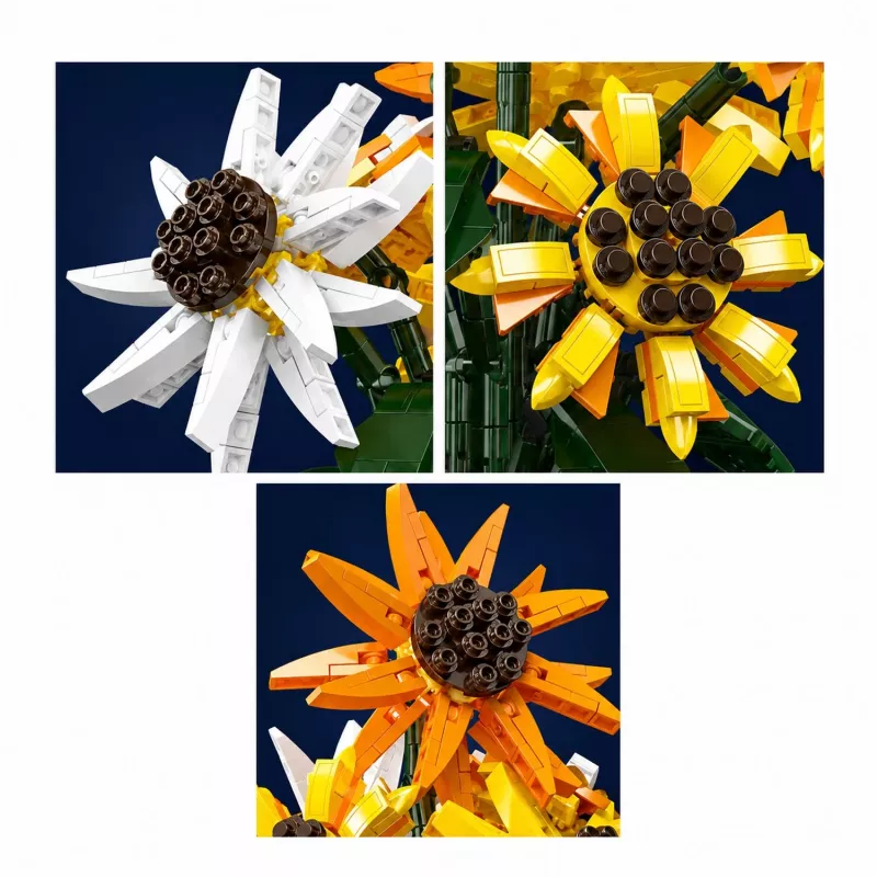 Mould King Sunflower Potted 24111 Σετ Δομικών Τούβλων (854 τεμ.)