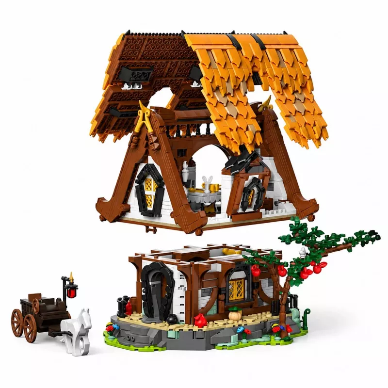 Mould King Medieval World Log Cabin 16054 Σετ Δομικών Τούβλων (2192 τεμ.)