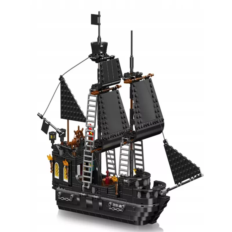 MOULD KING Black Pearl Piratenschiff σετ κατασκευής 10195 - 932 τεμάχια