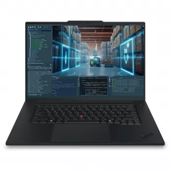 Lenovo ThinkPad P1 Gen 9 21UE0006GE Mobile Workstation, 16 inch WUXGA IPS, Intel Core Ultra 7 356H, 64GB LPDDR5x, 1TB SSD, NVIDIA RTX PRO 2000 Blackwell 8GB, Windows 11 Pro, Γερμανικό Πληκτρολόγιο