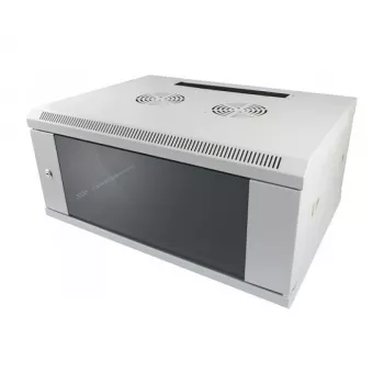 ALLNET ALL-SMC6406GRAU 19 ιντσών 6U Επιτοίχιο Ράφι Δικτύου Ανοιχτό Γκρι Σειρά SMC